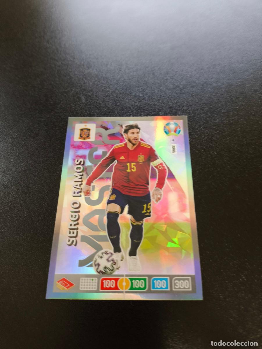 Cromos de F&uacute;tbol: 4 SERGIO RAMOS ESPA&Ntilde;A REAL MADRID PANINI ADRENALYN XL EURO 2020 EUROCOPA NO LIGA ESTE