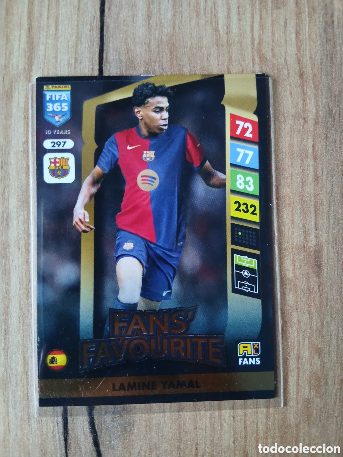 Cromos de F&uacute;tbol: 297 Lamine Yamal Fifa 365 2024/2025