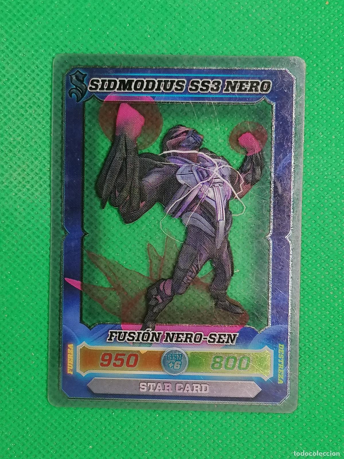 Cromos de F&uacute;tbol: #140 SIDMODIUS SS3 NERO ♕ CRYSTAL DESAFIO CHAMPIONS SENDOKAI PANINI 2014
