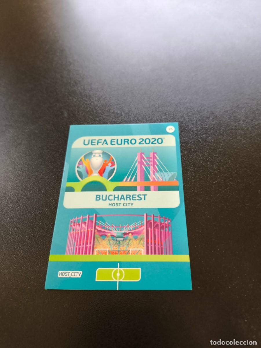 Cromos de F&uacute;tbol: 16 Bucharest BUCAREST SEDE RUMANIA PANINI ADRENALYN XL EURO 2020 EUROCOPA NO LIGA ESTE