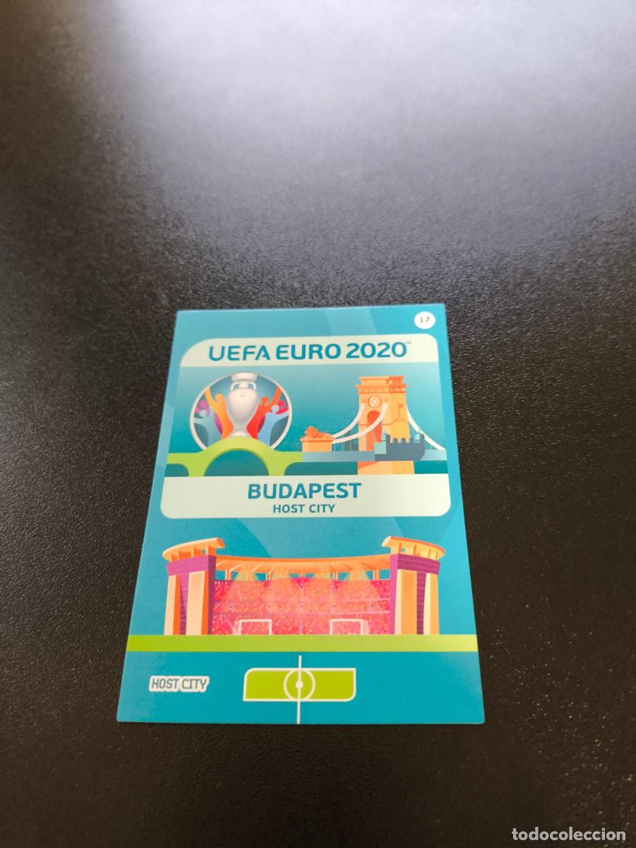 Cromos de F&uacute;tbol: 17 Budapest HUNGARY HUNGRIA SEDE PANINI ADRENALYN XL EURO 2020 EUROCOPA NO LIGA ESTE