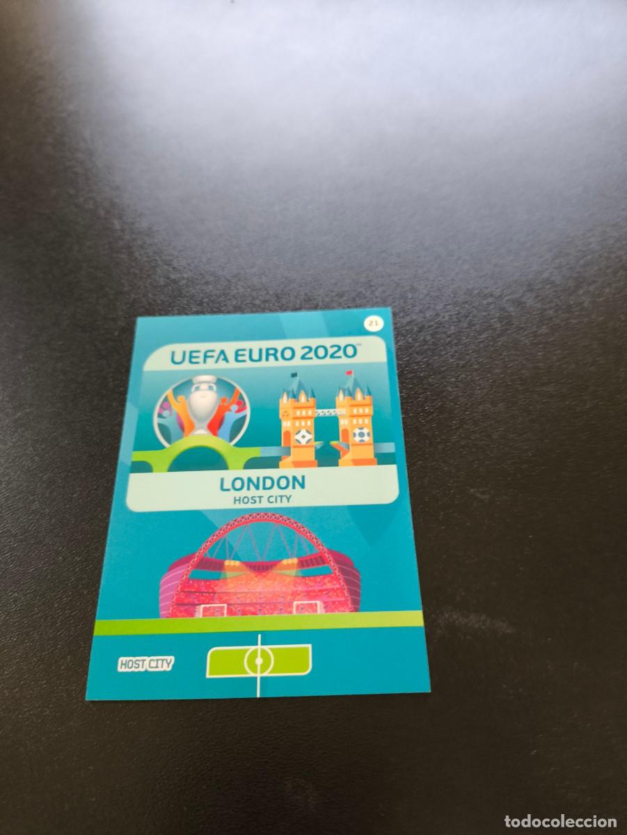 Cromos de F&uacute;tbol: 21 London LONDRES ENGLAND INGLATERRA SEDE PANINI ADRENALYN XL EURO 2020 EUROCOPA NO LIGA ESTE