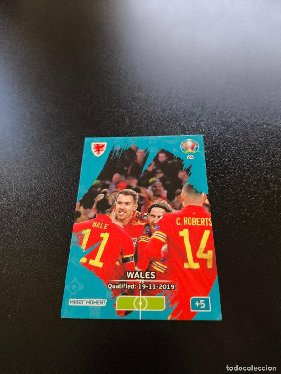 Cromos de F&uacute;tbol: 24 Wales GALES MAGIC MOMENTS PANINI ADRENALYN XL EURO 2020 EUROCOPA NO LIGA ESTE