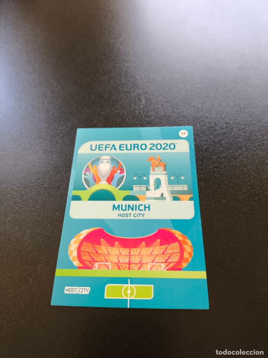 Cromos de F&uacute;tbol: 25 Munich ALEMANIA GERMANY SEDE PANINI ADRENALYN XL EURO 2020 EUROCOPA NO LIGA ESTE