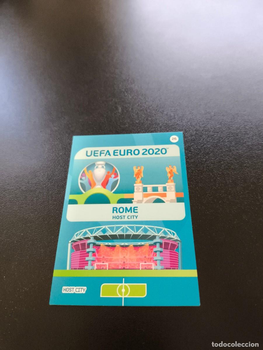 Cromos de F&uacute;tbol: 26 Rome ROMA ITALIA SEDE PANINI ADRENALYN XL EURO 2020 EUROCOPA NO LIGA ESTE