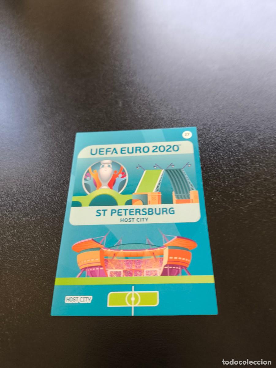 Cromos de F&uacute;tbol: 27 Saint Petersburg SAN PETESBURGO RUSSIA SEDE PANINI ADRENALYN XL EURO 2020 EUROCOPA NO LIGA ESTE
