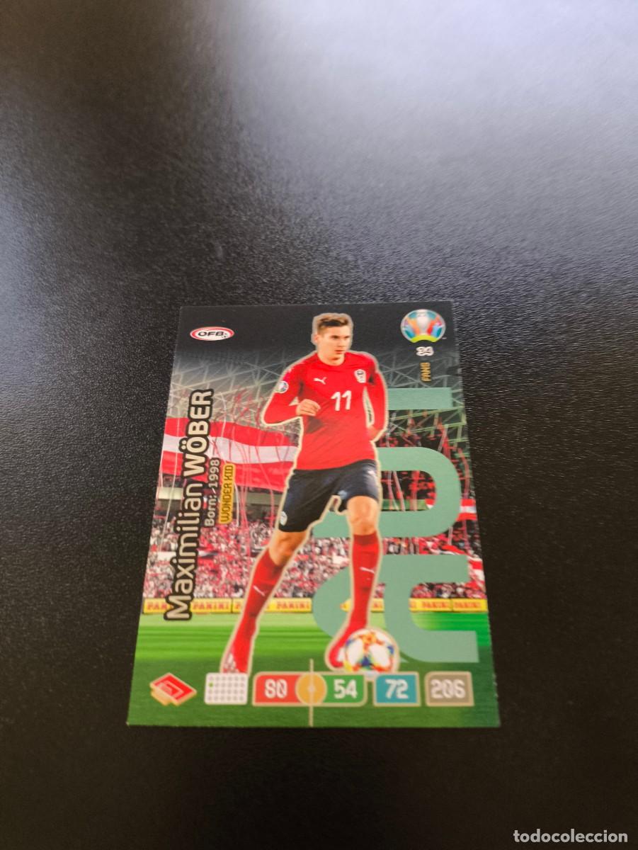 Cromos de F&uacute;tbol: 34 Maximilian W&ouml;ber WONDER KID AUSTRIA PANINI ADRENALYN XL EURO 2020 EUROCOPA NO LIGA ESTE