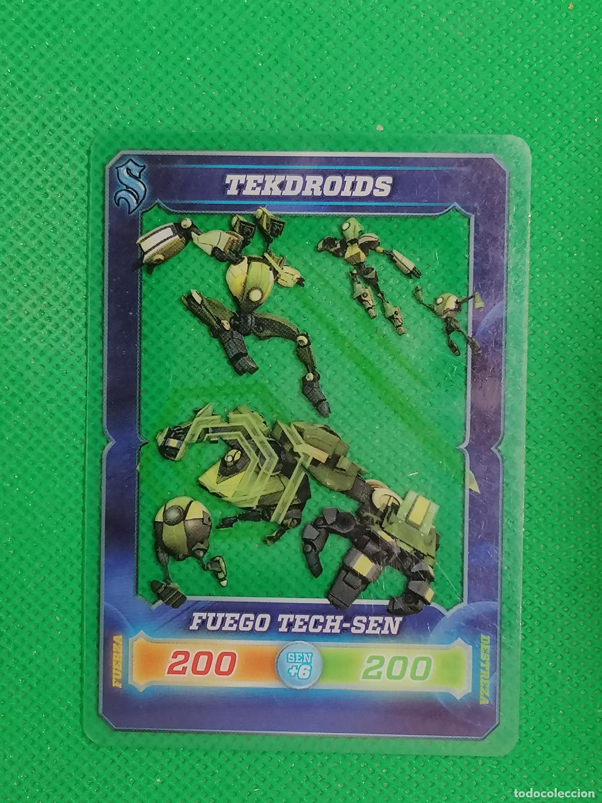 Cromos de F&uacute;tbol: #156 TEKDROIDS ♕ CRYSTAL DESAFIO CHAMPIONS SENDOKAI PANINI 2014