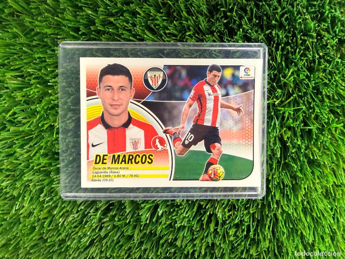 Cromos de F&uacute;tbol: N&ordm; 3 De Marcos Athletic Club Liga Este 16 17