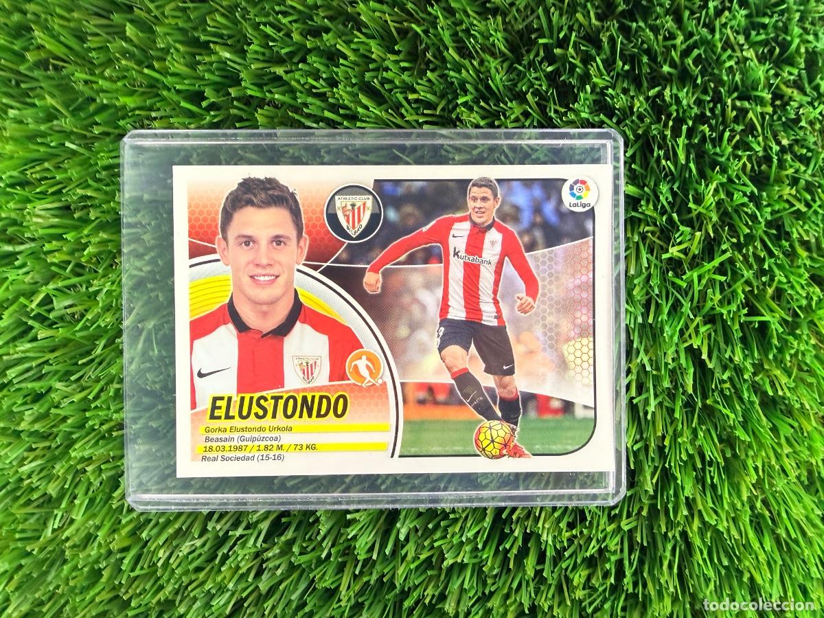 Cromos de F&uacute;tbol: N&ordm; 10B Elustondo Athletic Club Liga Este 16 17
