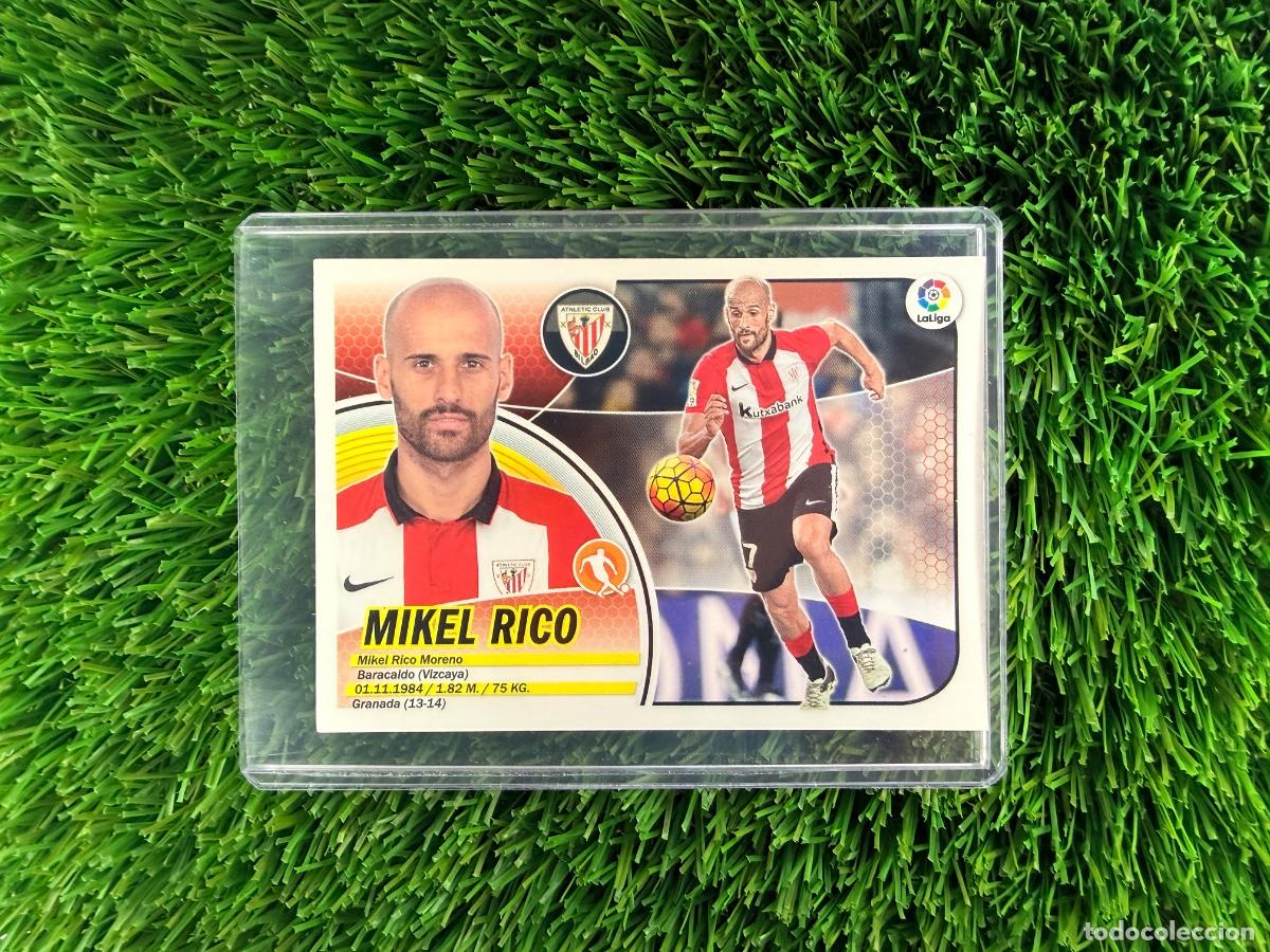 Cromos de F&uacute;tbol: N&ordm; 11A Mikel Rico Athletic Club Liga Este 16 17