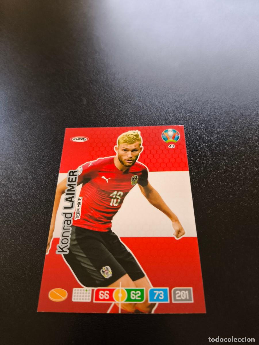 Cromos de F&uacute;tbol: 43 Konrad Laimer AUSTRIA PANINI ADRENALYN XL EURO 2020 EUROCOPA NO LIGA ESTE