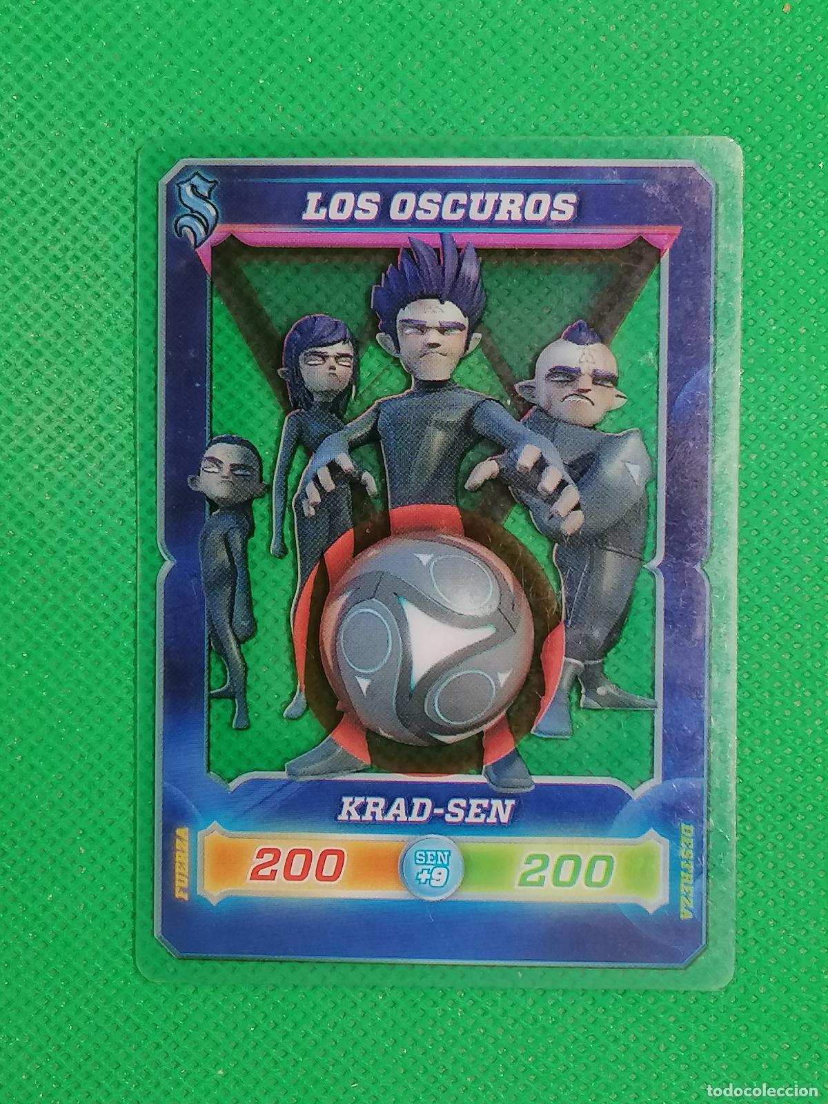 Cromos de F&uacute;tbol: #159 LOS OSCUROS ♕ CRYSTAL DESAFIO CHAMPIONS SENDOKAI PANINI 2014