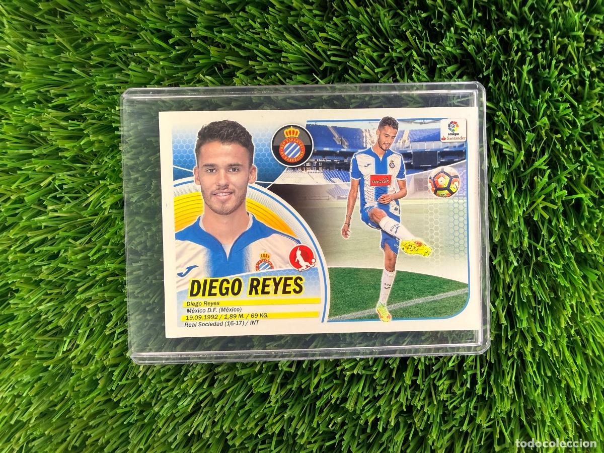 Fu&szlig;ball-Sticker: N&ordm; 6BIS Diego Reyes Coloca RCD Espanyol Liga Este 16 17