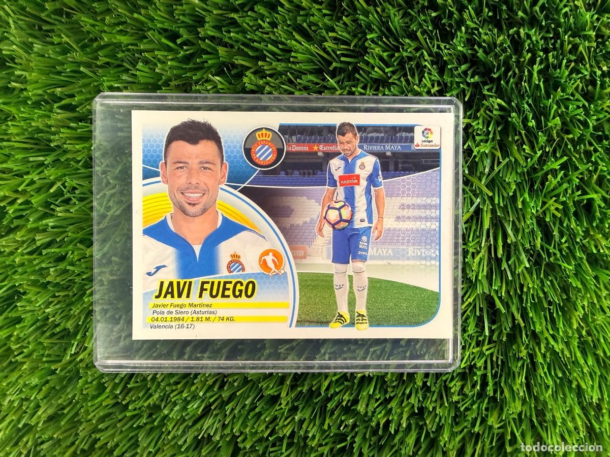 Cromos de F&uacute;tbol: N&ordm; 11 Javi Fuego RCD Espanyol Liga Este 16 17