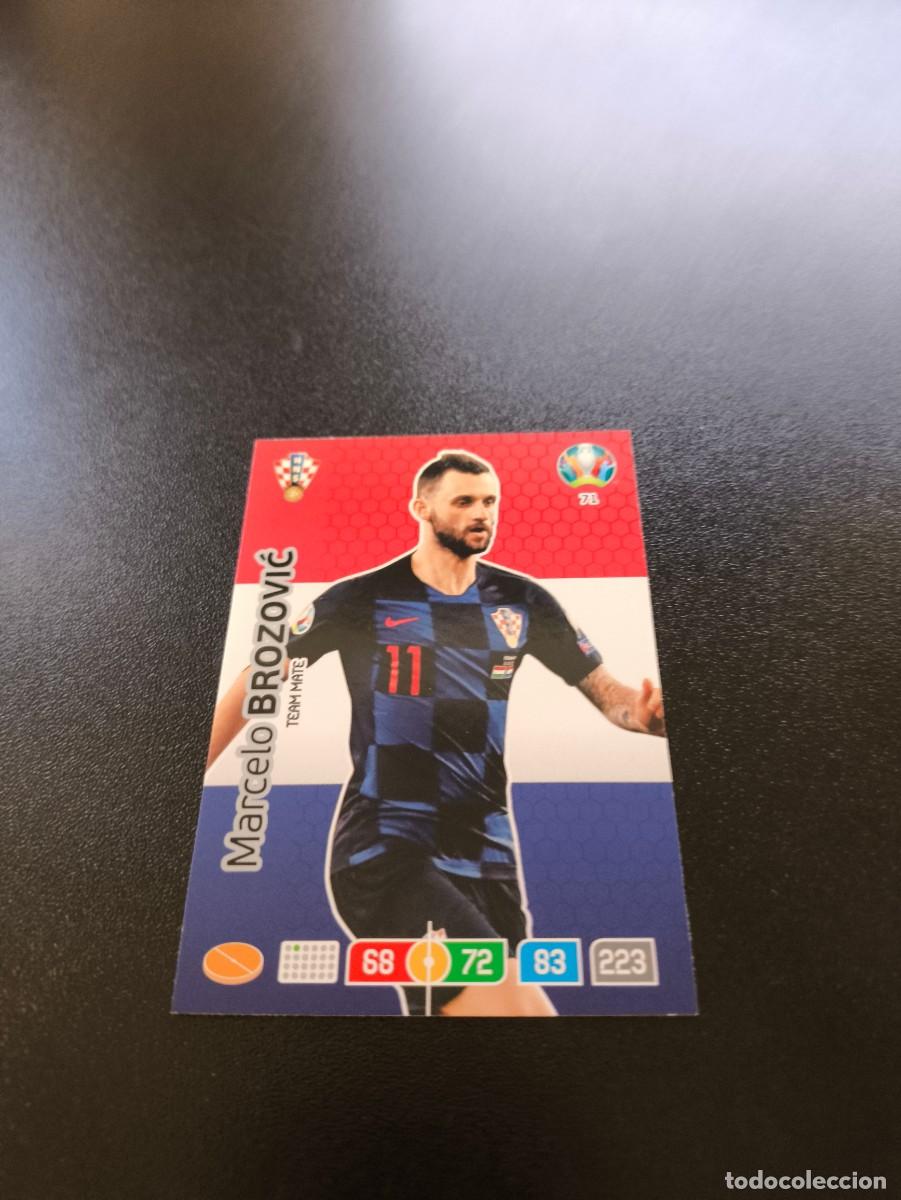 Cromos de F&uacute;tbol: 71 Marcelo Brozović CROACIA CROATIA PANINI ADRENALYN XL EURO 2020 EUROCOPA NO LIGA ESTE