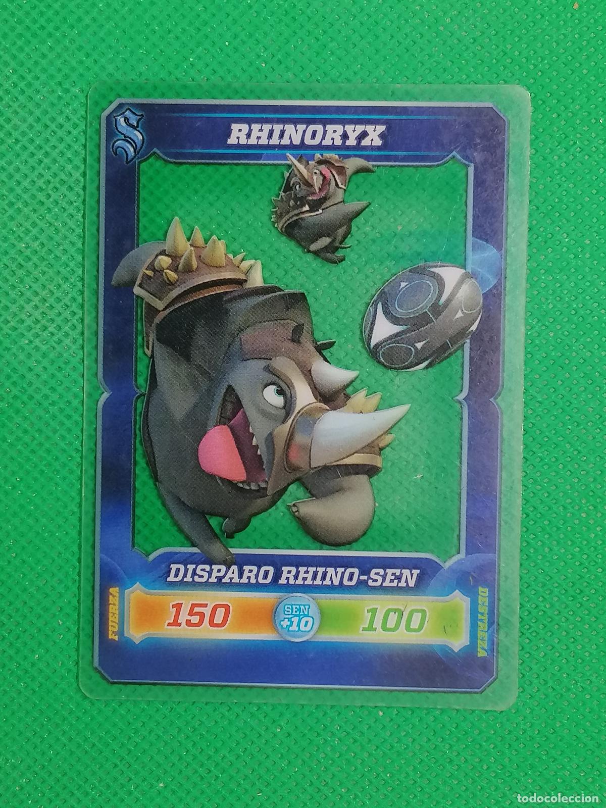 Cromos de F&uacute;tbol: #161 RHINORYX ♕ CRYSTAL DESAFIO CHAMPIONS SENDOKAI PANINI 2014