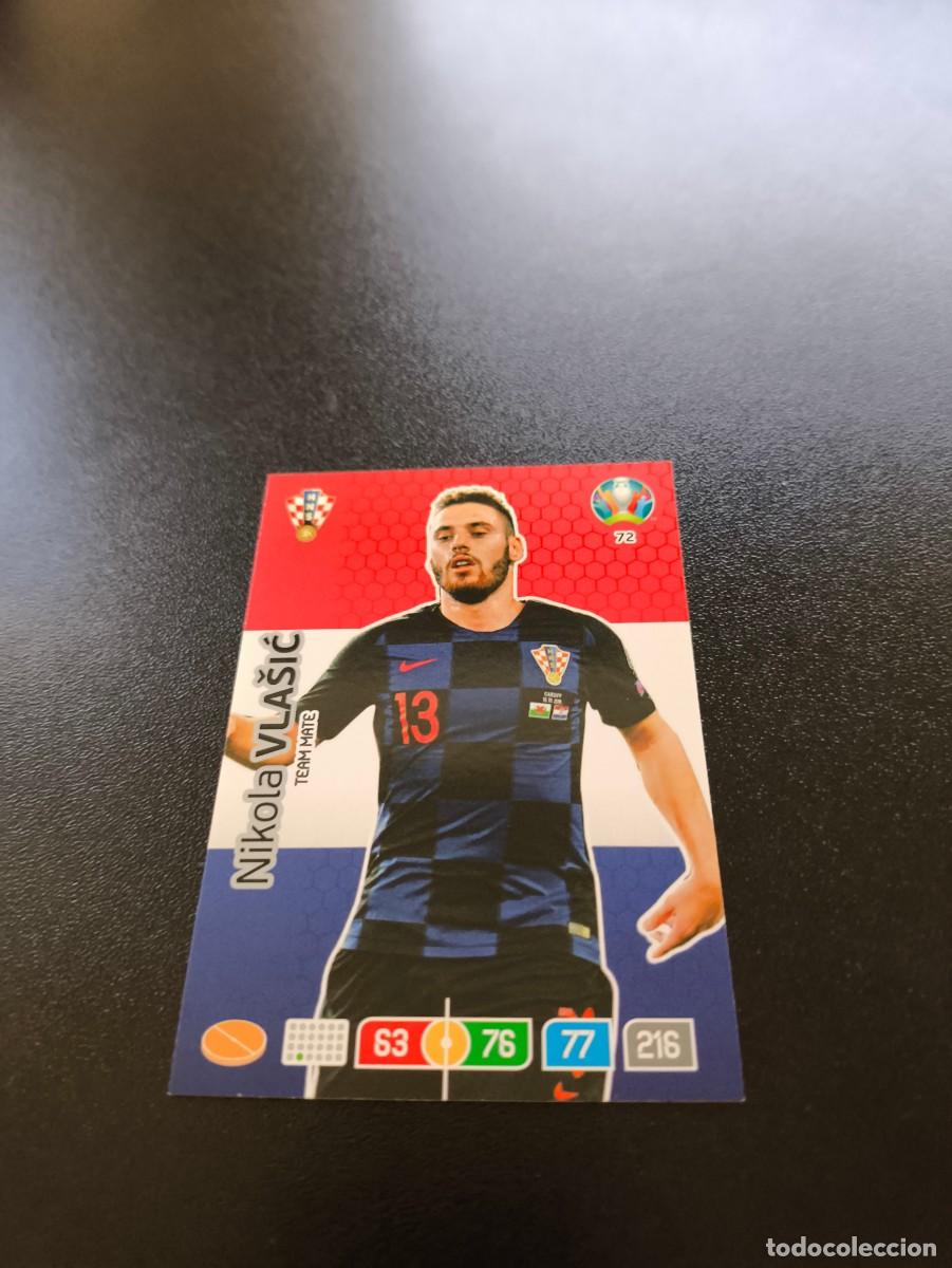 Cromos de F&uacute;tbol: 72 Nikola Vla&scaron;ić CROACIA CROATIA PANINI ADRENALYN XL EURO 2020 EUROCOPA NO LIGA ESTE
