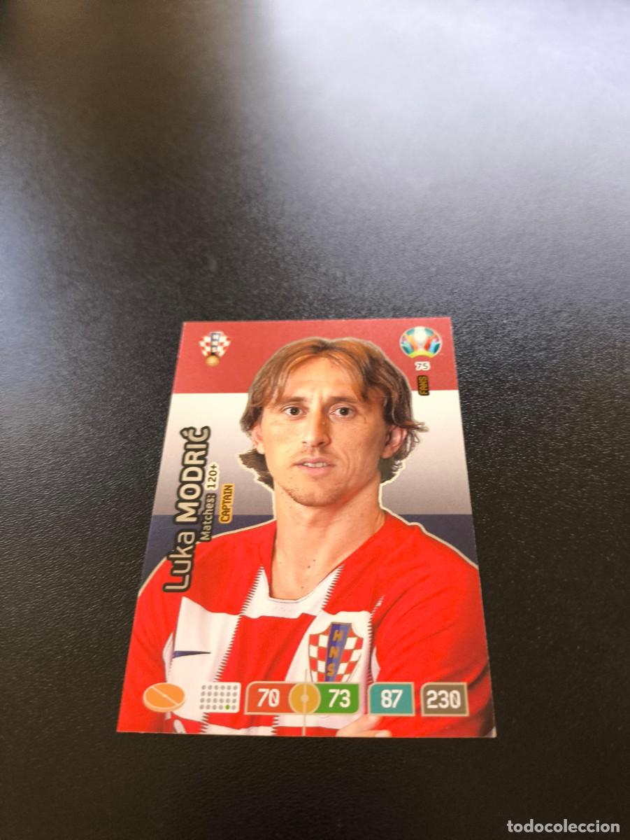 Cromos de F&uacute;tbol: 75 Luka Modrić CAPTAIN REAL MADRID CROACIA PANINI ADRENALYN XL EURO 2020 EUROCOPA NO LIGA ESTE