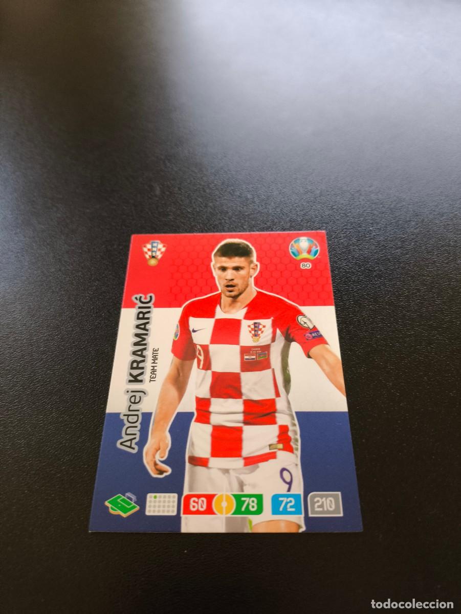 Cromos de F&uacute;tbol: 80 Andrej Kramarić CROATIA CROACIA PANINI ADRENALYN XL EURO 2020 EUROCOPA NO LIGA ESTE