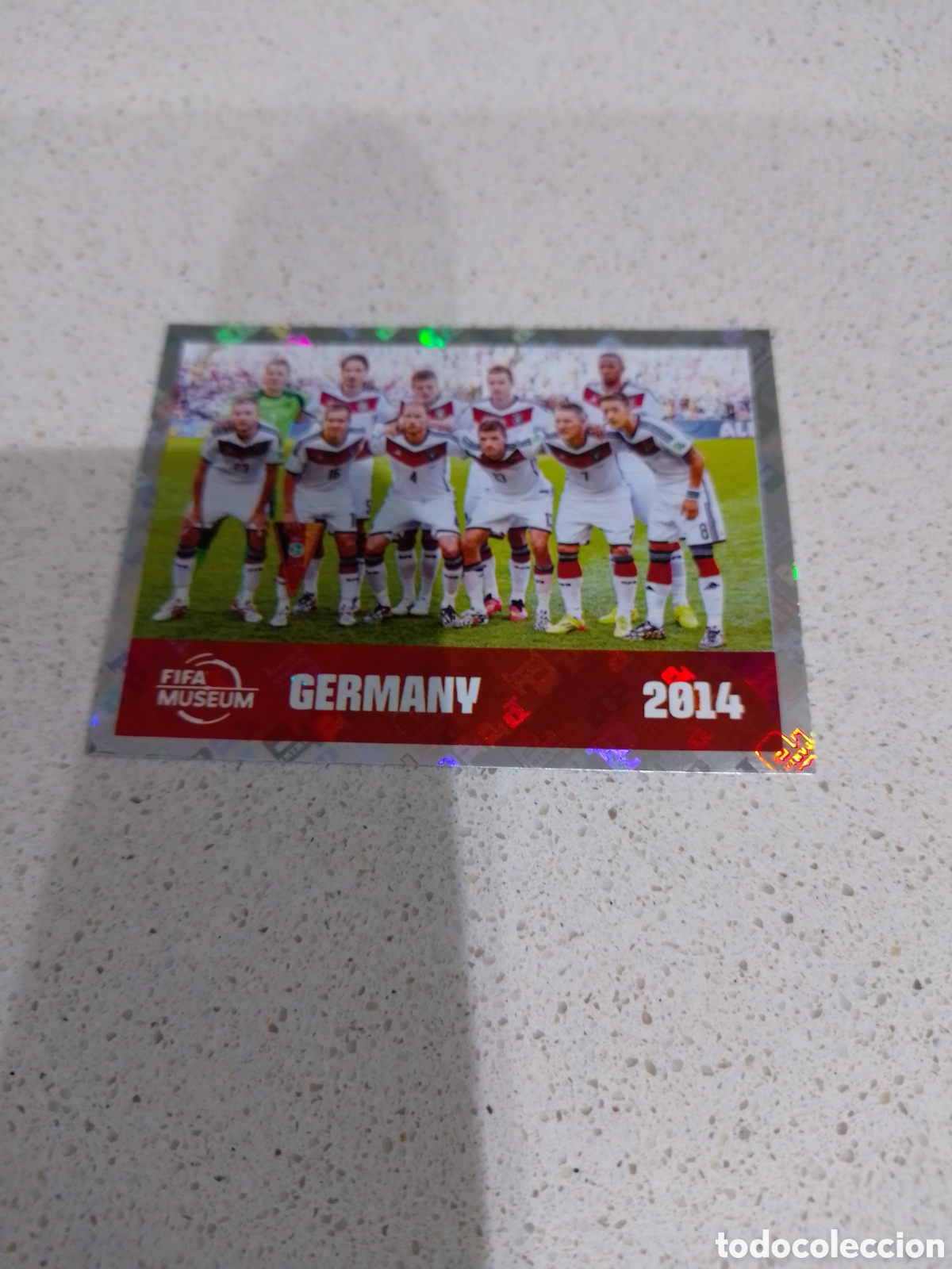 Football Stickers: CROMO N&Uacute;MERO FWC 18 ALEMANIA CAMPEONA 2014. MUNDIAL 2026. PANINI.