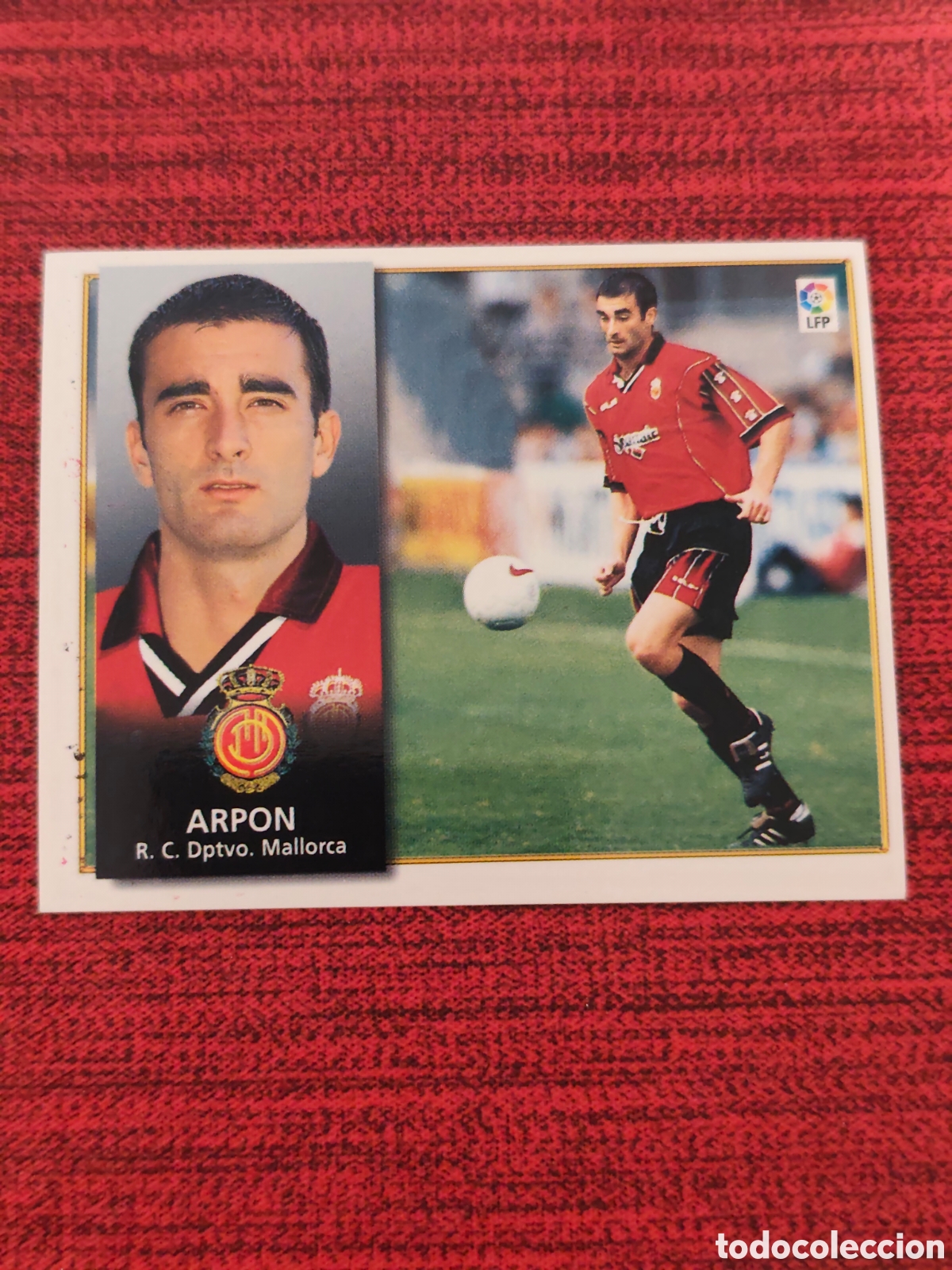 Cromos de F&uacute;tbol: COLOCA ARP&Oacute;N REAL MALLORCA EDICIONES ESTE 1998 1999