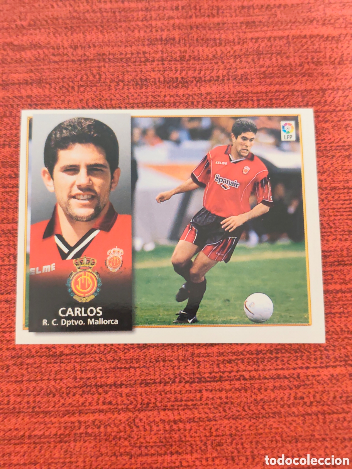 Cromos de F&uacute;tbol: COLOCA CARLOS REAL MALLORCA EDICIONES ESTE 1998 1999