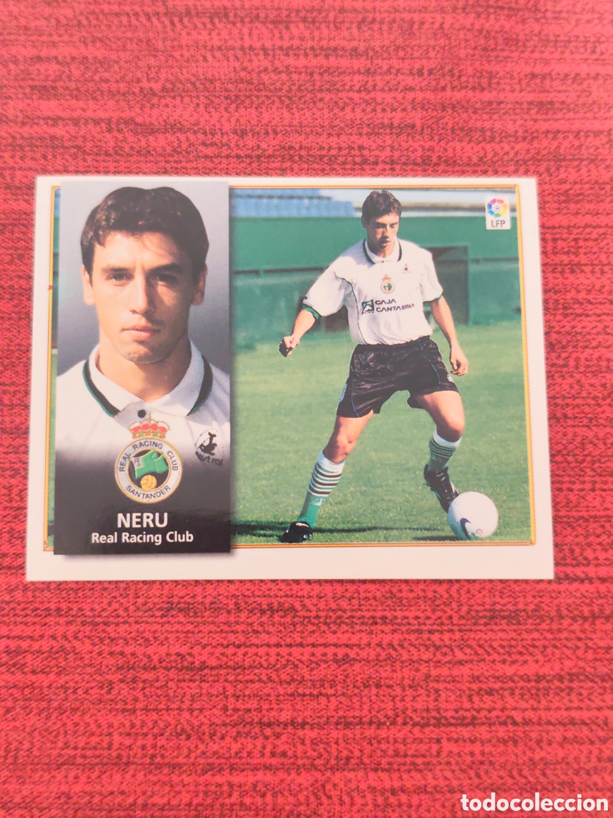 Cromos de F&uacute;tbol: COLOCA NERU RACING SANTANDER EDICIONES ESTE 1998 1999
