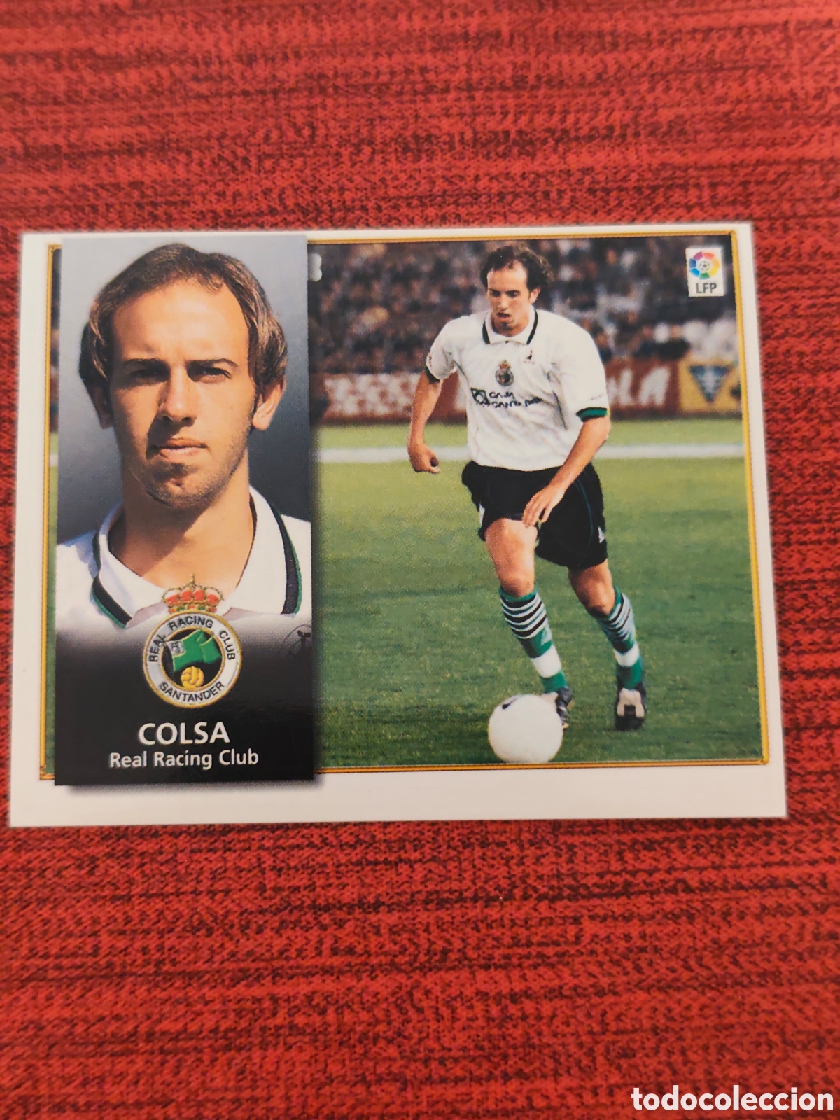Cromos de F&uacute;tbol: COLOCA COLSA RACING SANTANDER EDICIONES ESTE 1998 1999