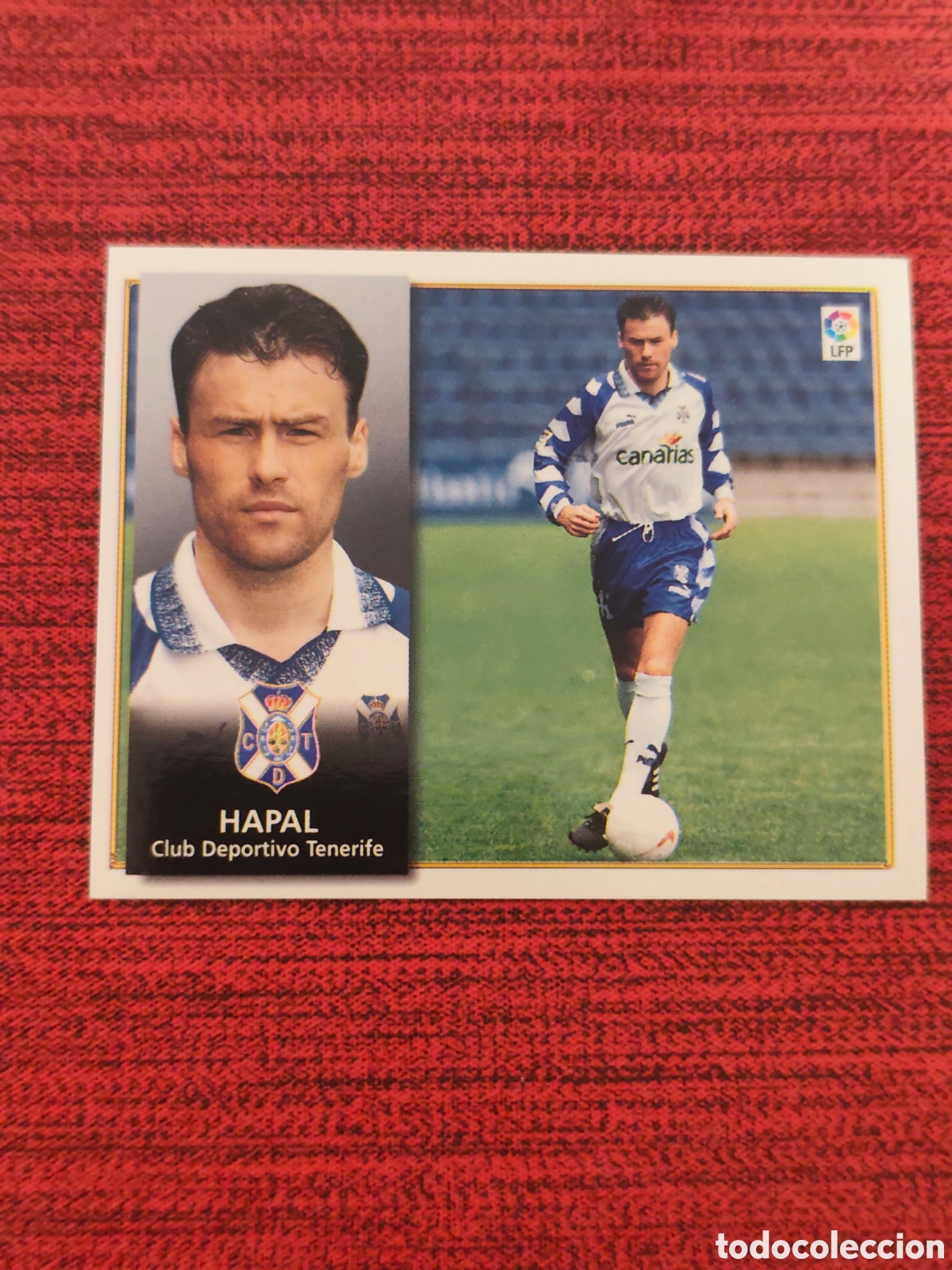 Cromos de F&uacute;tbol: COLOCA HAPAL TENERIFE EDICIONES ESTE 1998 1999
