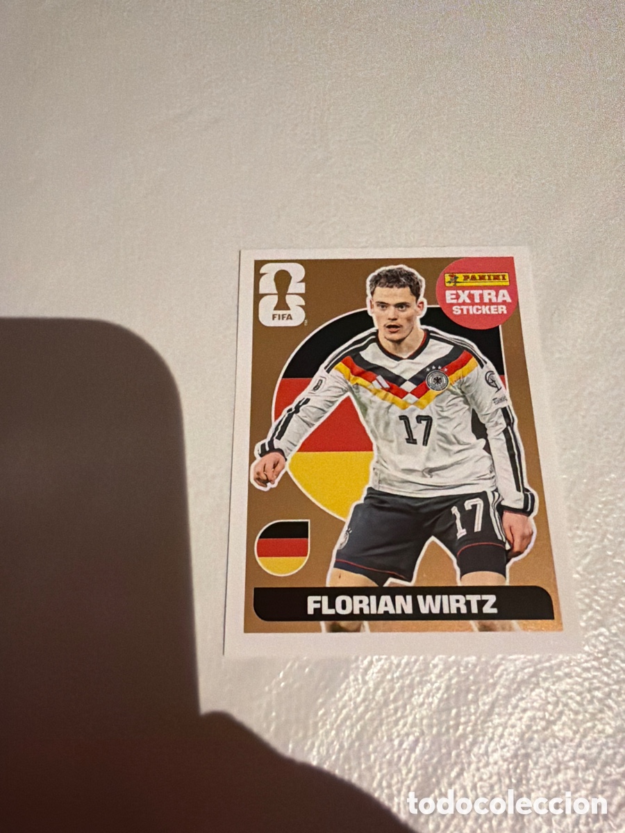Cromos de F&uacute;tbol: Extra sticker panini world cup 2026 Florian wirtz bronce