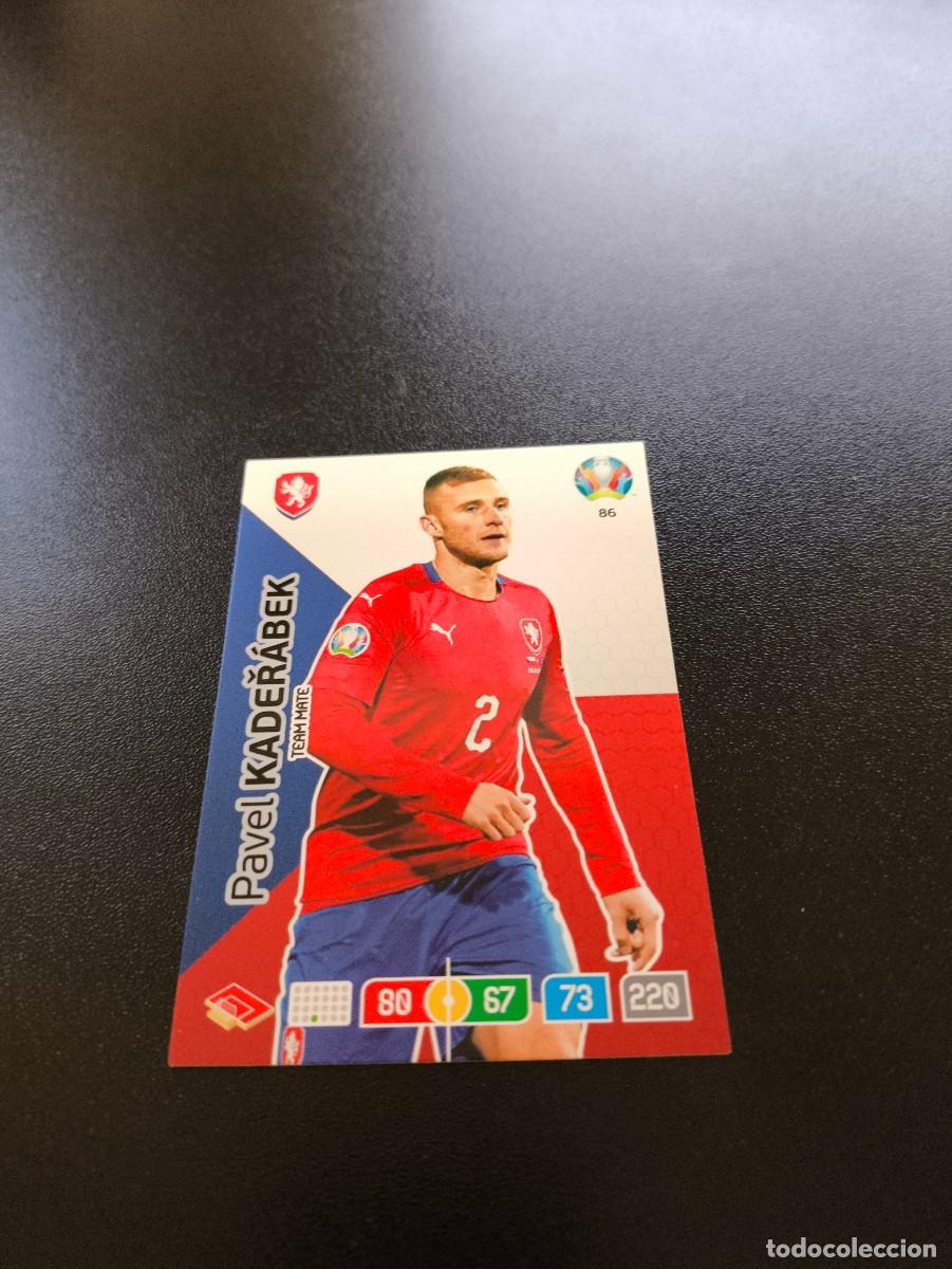Figurine di Calcio: 86 Pavel Kadeř&aacute;bek REPUBLICA CHECA CHEQUIA PANINI ADRENALYN XL EURO 2020 EUROCOPA NO LIGA ESTE