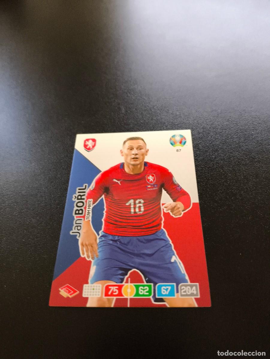 Cromos de Futebol: 87 Jan Bořil REPUBLICA CHECA CHEQUIA PANINI ADRENALYN XL EURO 2020 EUROCOPA NO LIGA ESTE
