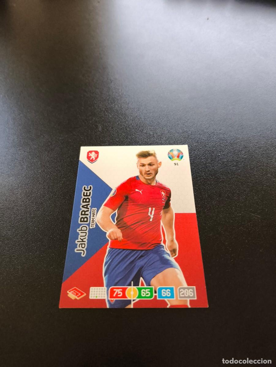 Cromos de F&uacute;tbol: 91 Jakub Brabec REPUBLICA CHECA CHEQUIA PANINI ADRENALYN XL EURO 2020 EUROCOPA NO LIGA ESTE