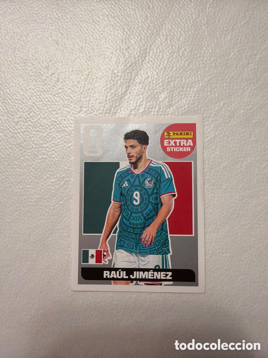 Cromos de F&uacute;tbol: Extra sticker panini world cup 2026 Ra&uacute;l Jim&eacute;nez Plata