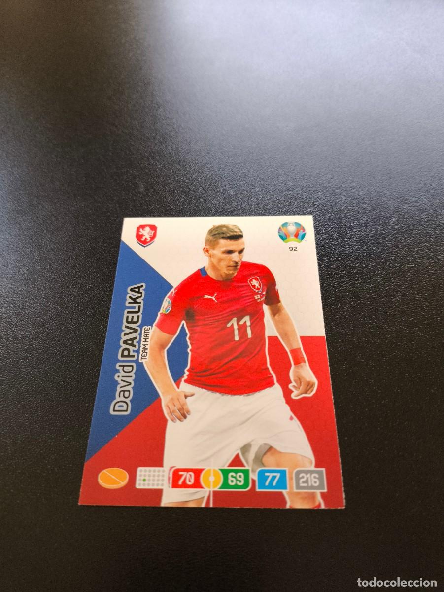 Cromos de F&uacute;tbol: 92 David Pavelka REPUBLICA CHECA CHEQUIA PANINI ADRENALYN XL EURO 2020 EUROCOPA NO LIGA ESTE
