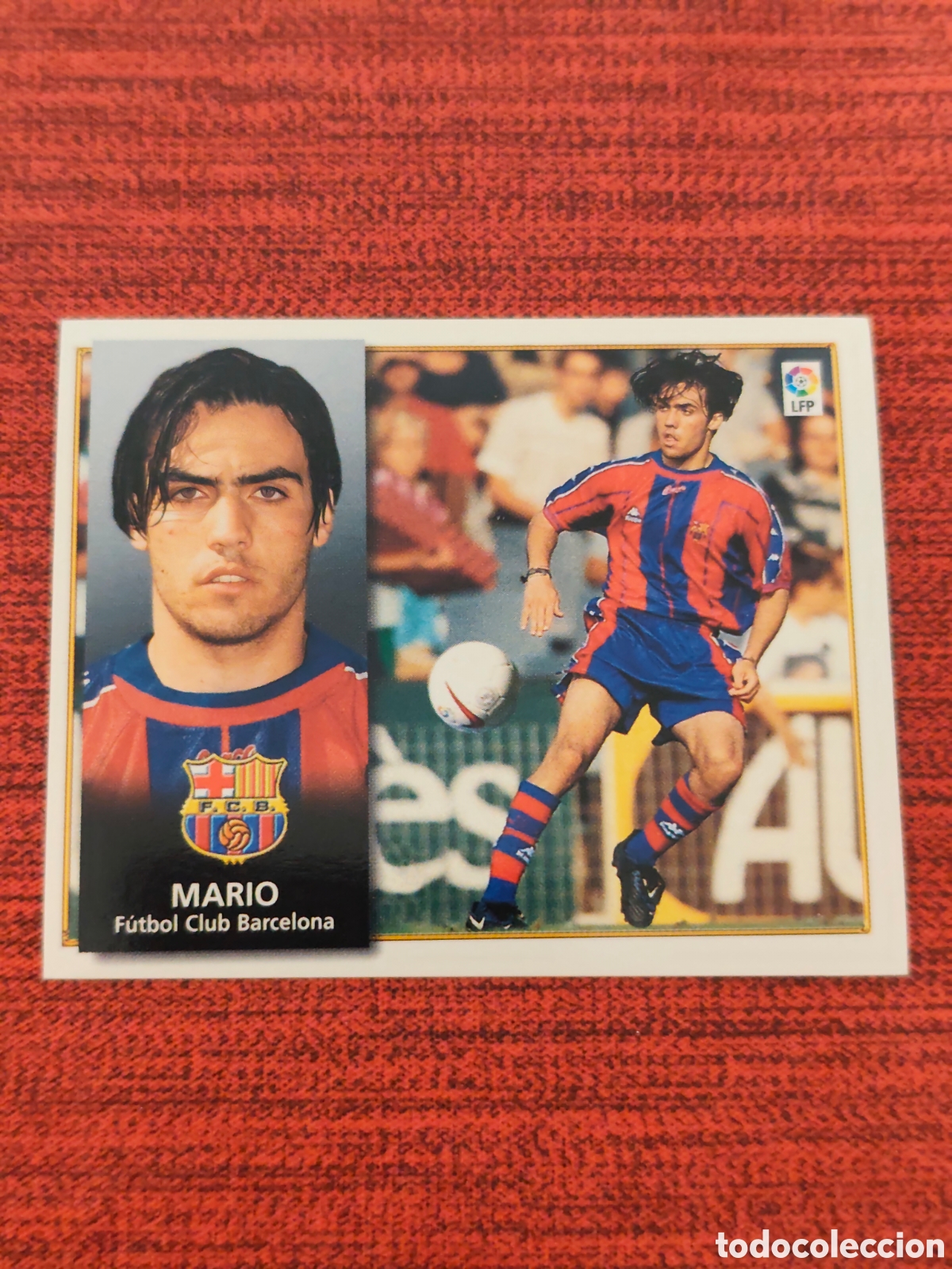 Cromos de Futebol: FICHAJE 6 MARIO FC BARCELONA EDICIONES ESTE 1998 1999