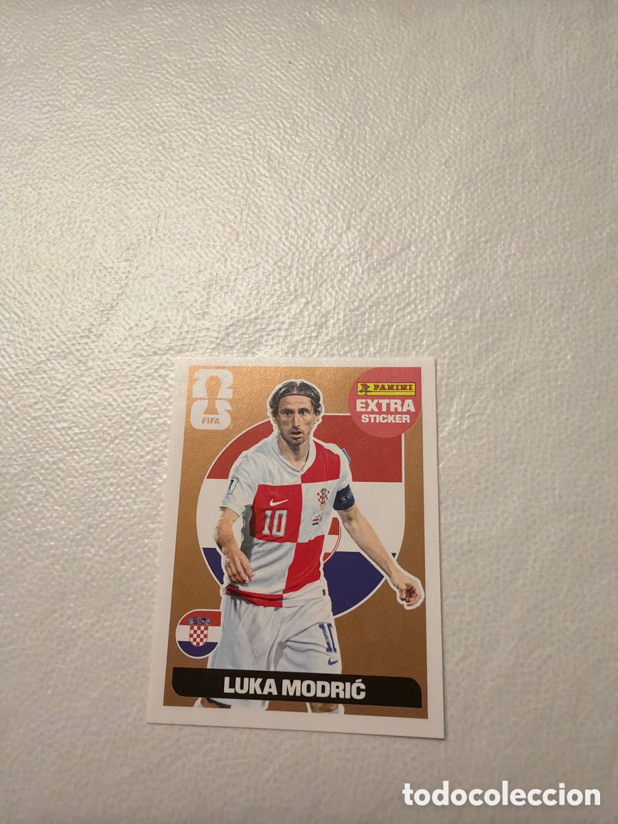 Cromos de Futebol: Extra sticker panini world cup 2026 Luka Modric Bronce