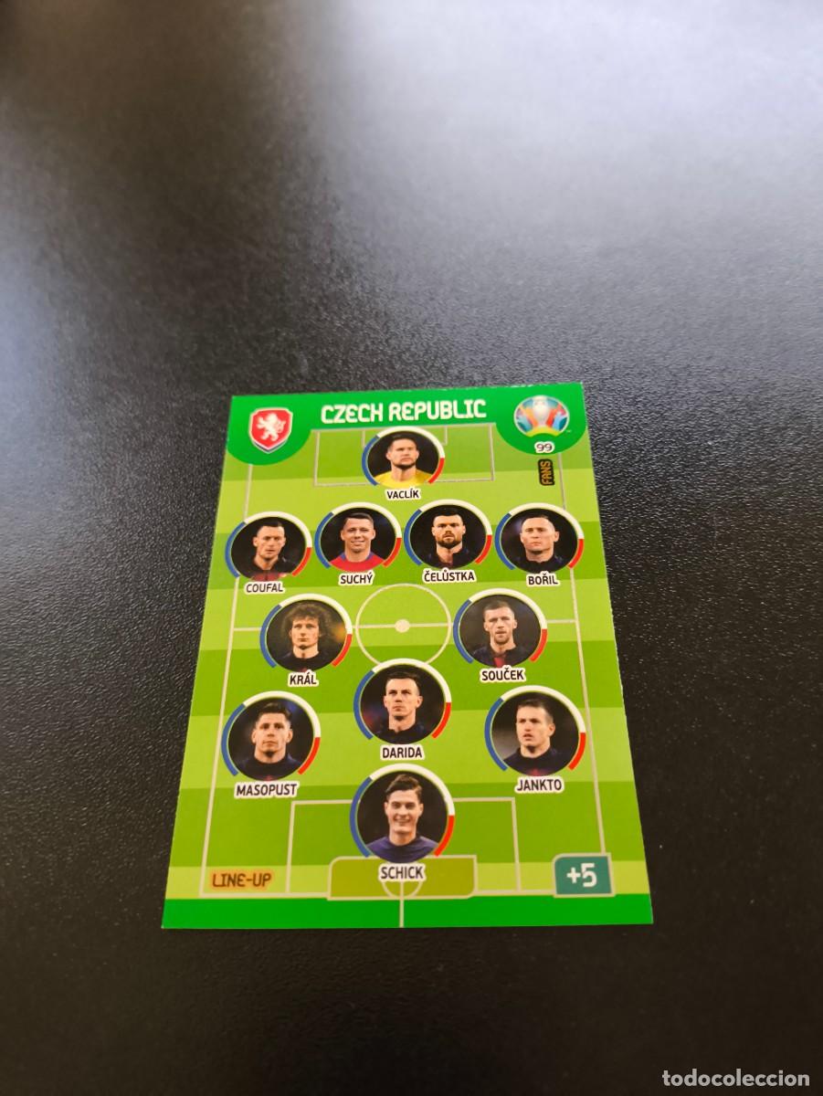 Cromos de Futebol: 99 Line-Up TEAM EQUIPO REPUBLICA CHECA PANINI ADRENALYN XL EURO 2020 EUROCOPA NO LIGA ESTE