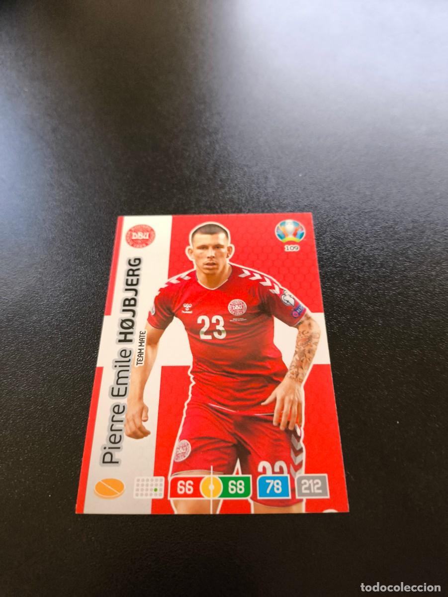 Fu&szlig;ball-Sticker: 109 Pierre-Emile Hojbjerg DINAMARCA DENMARK PANINI ADRENALYN XL EURO 2020 EUROCOPA NO LIGA ESTE