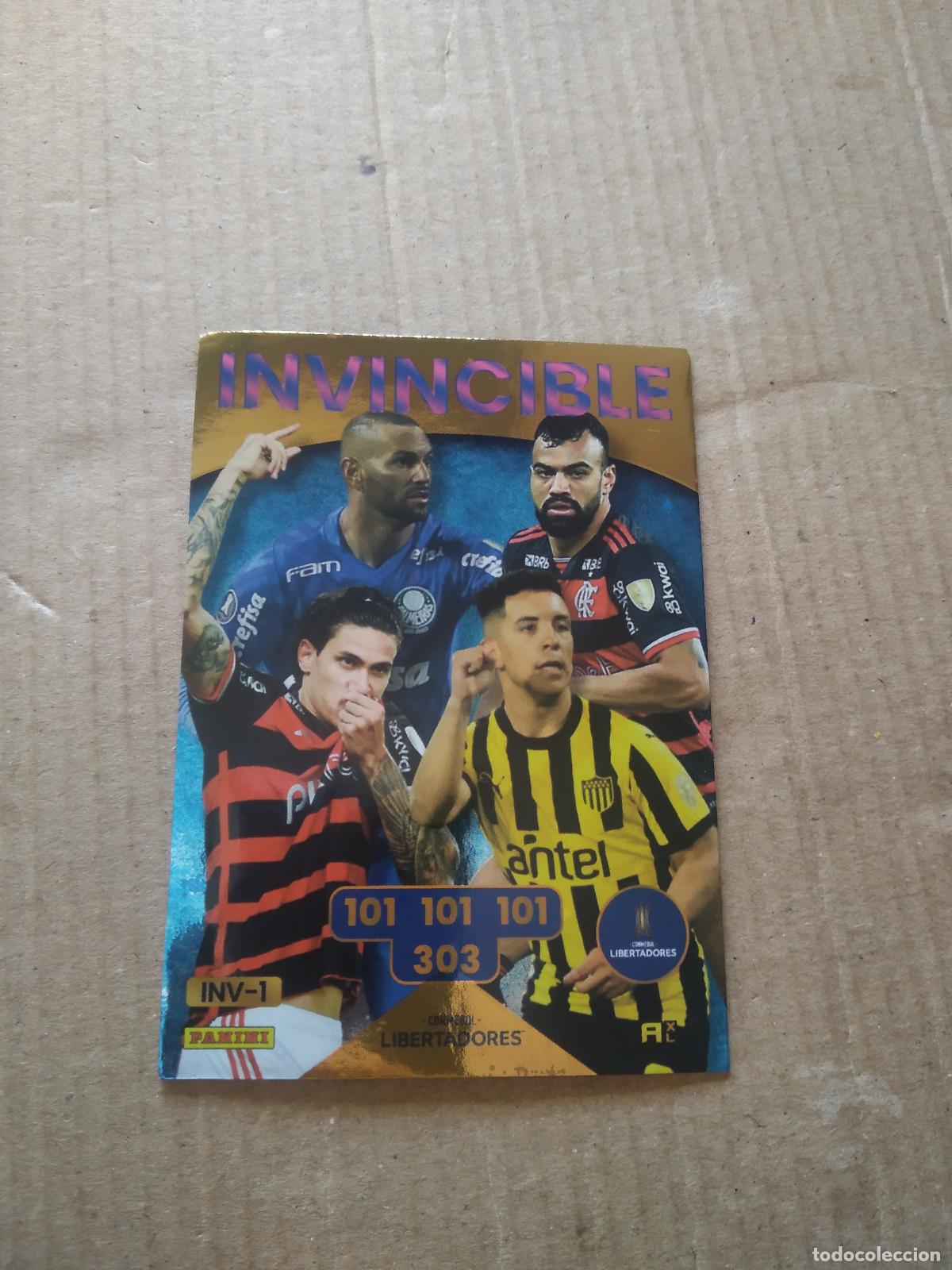 Cromos de F&uacute;tbol: INV-1 INVINCIBLE CROMO FUTBOL PANINI ADRENALYN CONMEBOL LIBERTADORES SUDAMERICANA 2024
