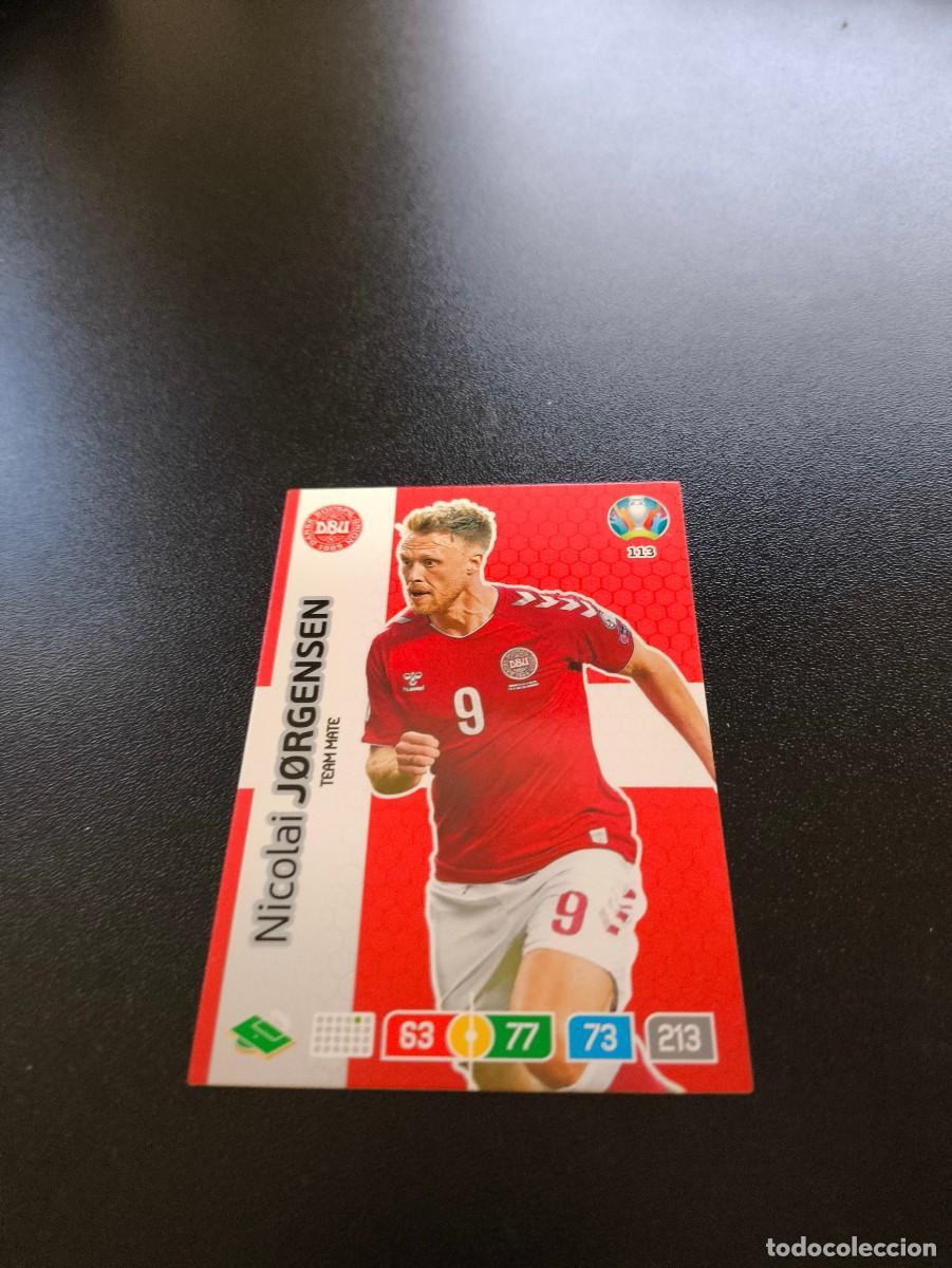 Figurine di Calcio: 113 Nicolai J&oslash;rgensen DINAMARCA DENMARK PANINI ADRENALYN XL EURO 2020 EUROCOPA NO LIGA ESTE
