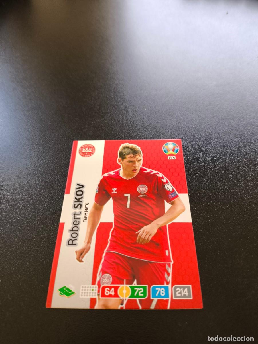 Cromos de F&uacute;tbol: 115 Robert Skov DINAMARCA DENMARK PANINI ADRENALYN XL EURO 2020 EUROCOPA NO LIGA ESTE