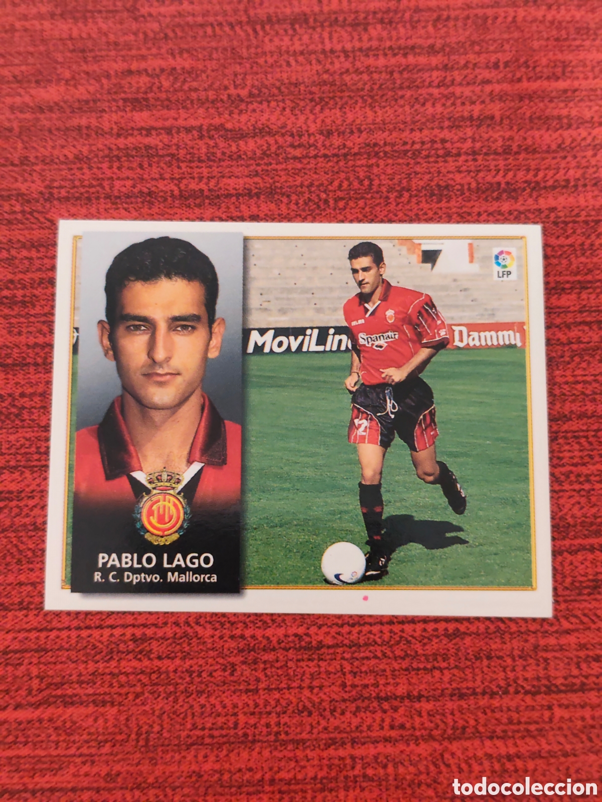 Cromos de F&uacute;tbol: FICHAJE 14 PABLO LAGO REAL MALLORCA EDICIONES ESTE 1998 1999