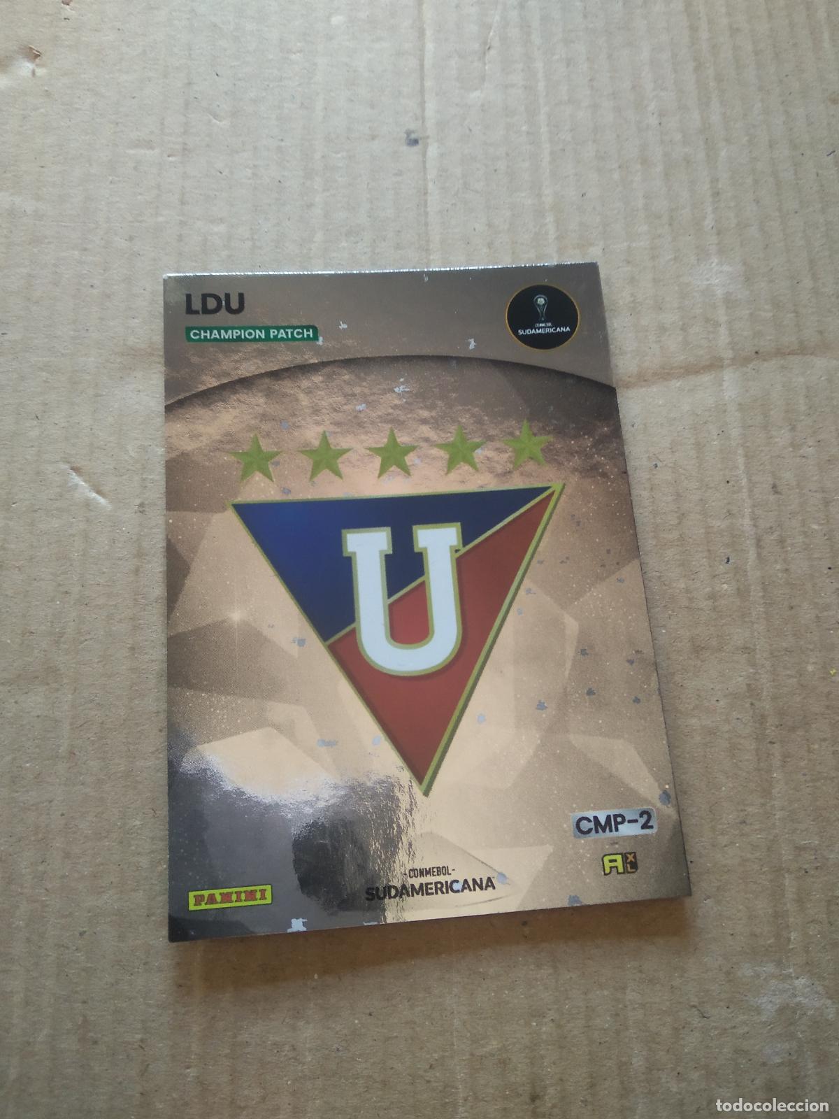 Cromos de F&uacute;tbol: CMP-2 LDU CROMO FUTBOL PANINI ADRENALYN CONMEBOL LIBERTADORES SUDAMERICANA 2024