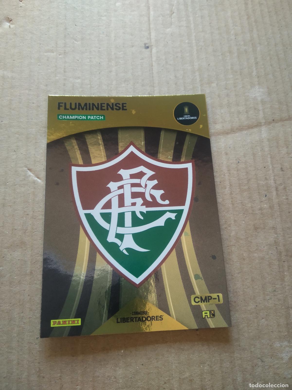 Cromos de F&uacute;tbol: CMP-1 FLUMINENSE CROMO FUTBOL PANINI ADRENALYN CONMEBOL LIBERTADORES SUDAMERICANA 2024