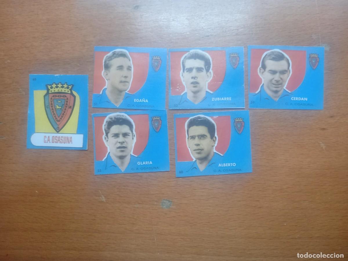 Cromos de F&uacute;tbol: CROMOS DE BRUGUERA 1958 OSASUNA
