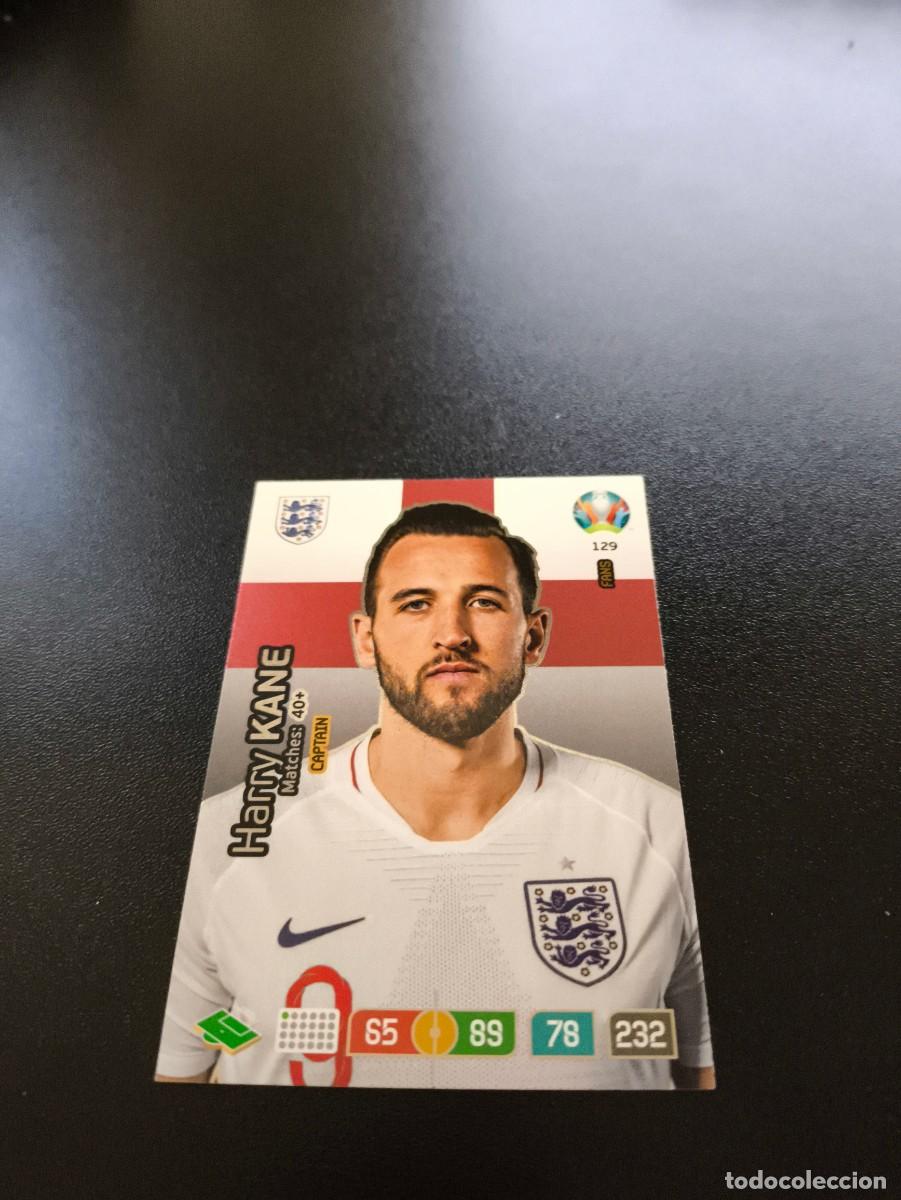 Cromos de F&uacute;tbol: 129 Harry Kane CAPTAIN ENGLAND INGLATERRA PANINI ADRENALYN XL EURO 2020 EUROCOPA NO LIGA ESTE