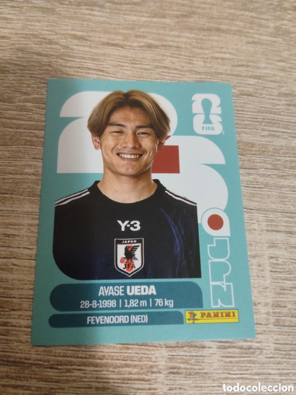 Cromos de F&uacute;tbol: Panini mundial 2026 JPN 20 Ayase Ueda Jap&oacute;n