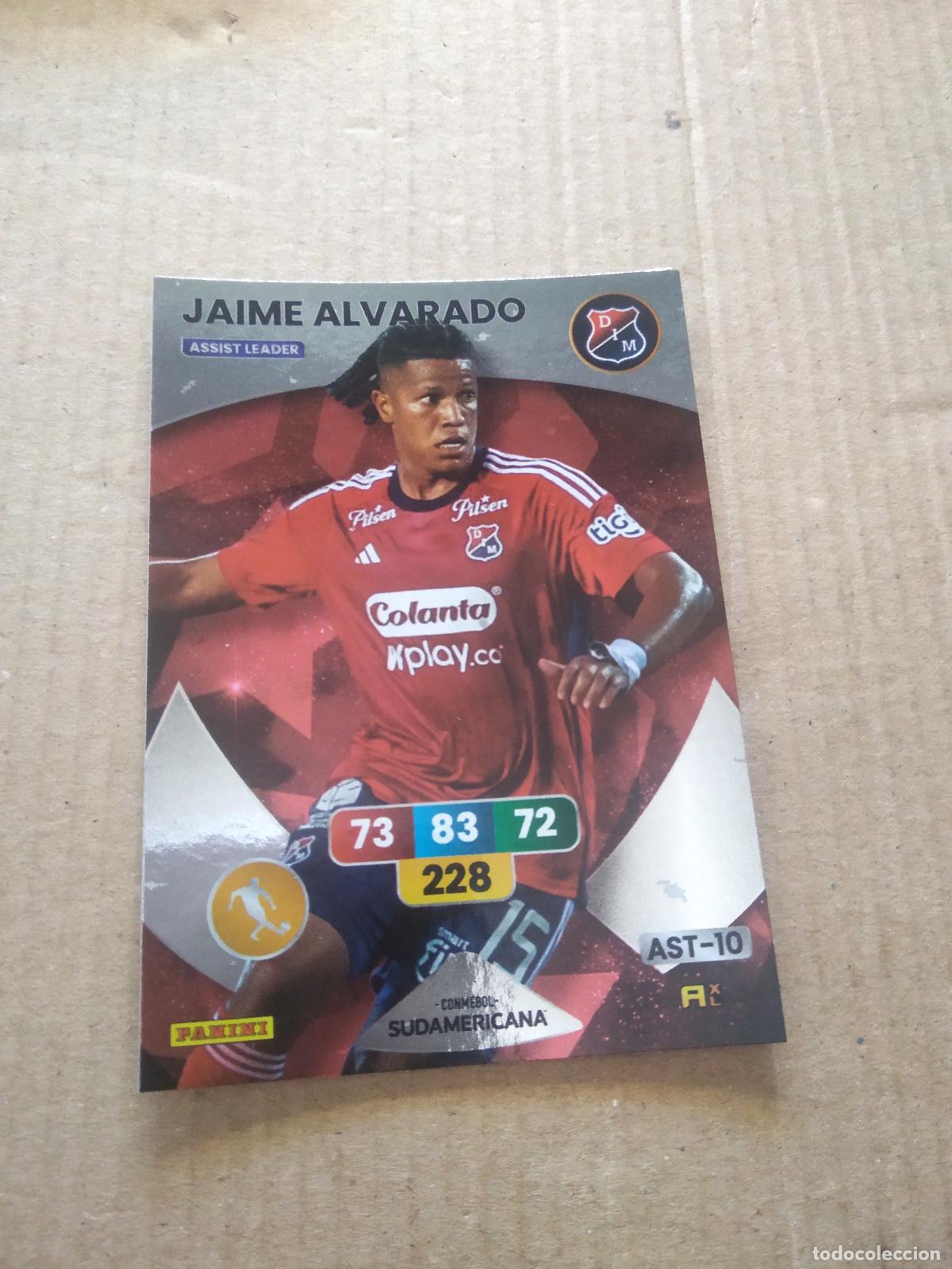 Fu&szlig;ball-Sticker: AST-10 JAIME ALVARADO CROMO FUTBOL PANINI ADRENALYN CONMEBOL LIBERTADORES SUDAMERICANA 2024